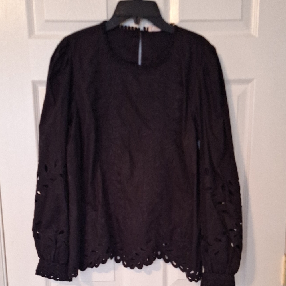 Elegant Black Women's Top